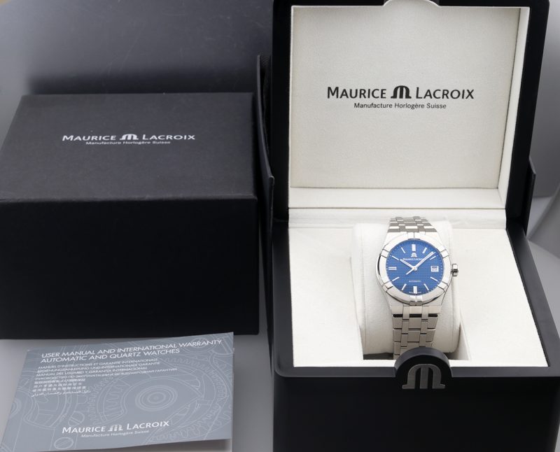 2022 Maurice Lacroix AI6007-SS002-430-1 Aikon Automatic 39 mm, Box, Booklet, Papers - Image 16