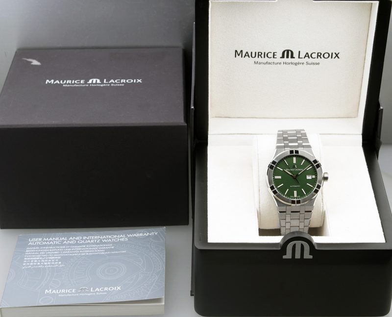 2021 Maurice Lacroix ref. AI6008-SS002-630-1 Aikon Automatic 42mm, Box, Booklet, Papers - Image 16