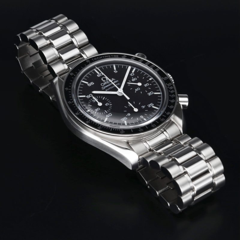 2000 Omega ref. 35105000 Speedmaster Automatico Reduced 39mm, Scatola+Libretti+Garanzia - immagine 11