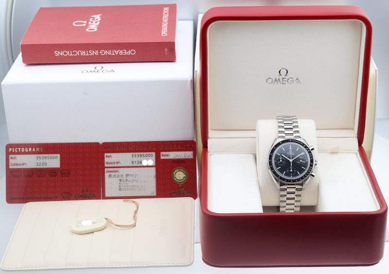 2012 Omega Reduced II Sapphire 35395000 Automatic 39mm, Box+Booklet+Papers - Image 16