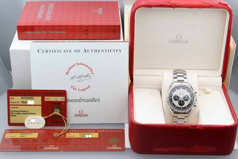 2004 Omega ref.35593200 Speedmaster Schumacher The Legend Automatic 42 mm. Full-set - Image 16