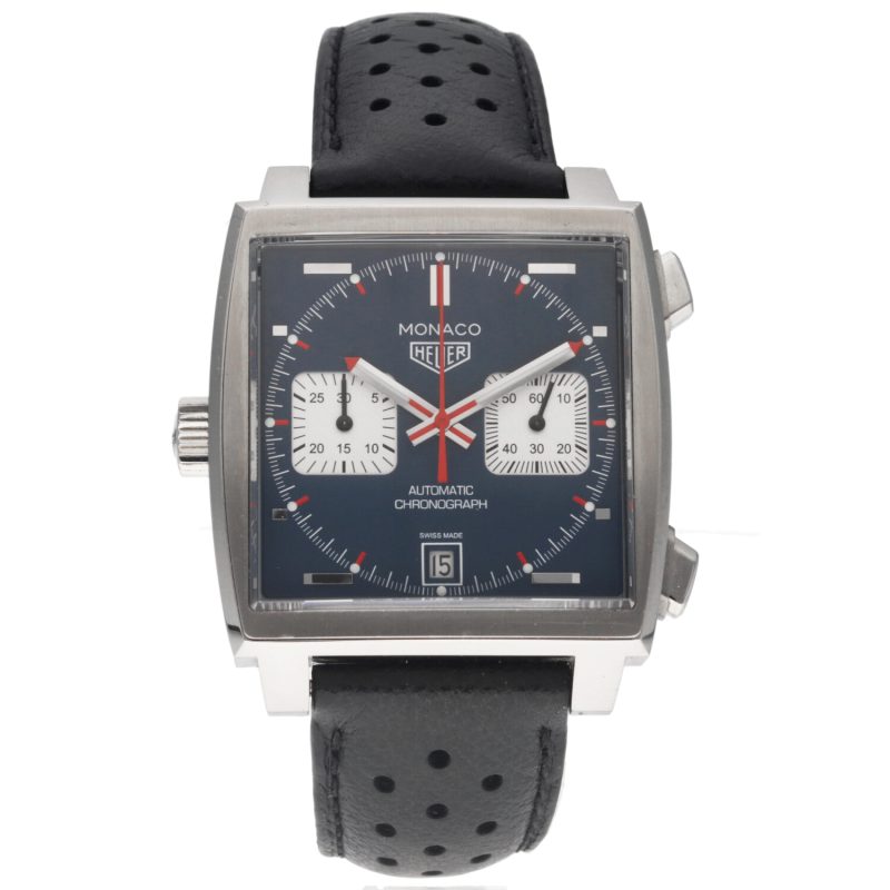 2021 TAG Heuer CAW211P.FC6356 Monaco Steve McQueen, Scatola, Libretto, Garanzia - immagine 3