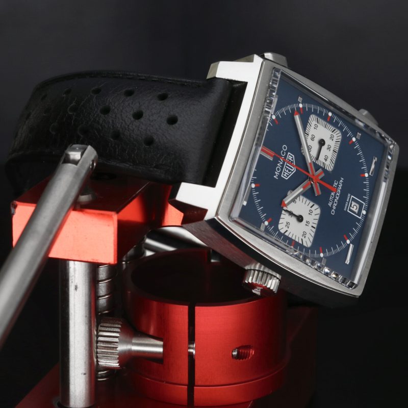 2021 TAG Heuer CAW211P.FC6356 Monaco Steve McQueen, Scatola, Libretto, Garanzia - immagine 5