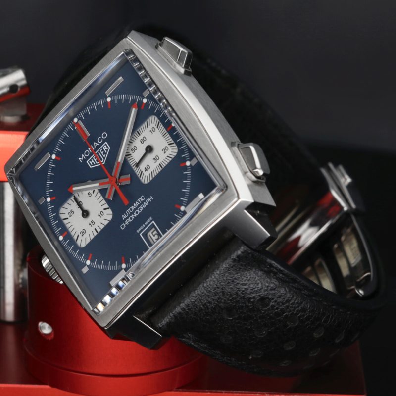 2021 TAG Heuer CAW211P.FC6356 Monaco Steve McQueen, Scatola, Libretto, Garanzia - immagine 6