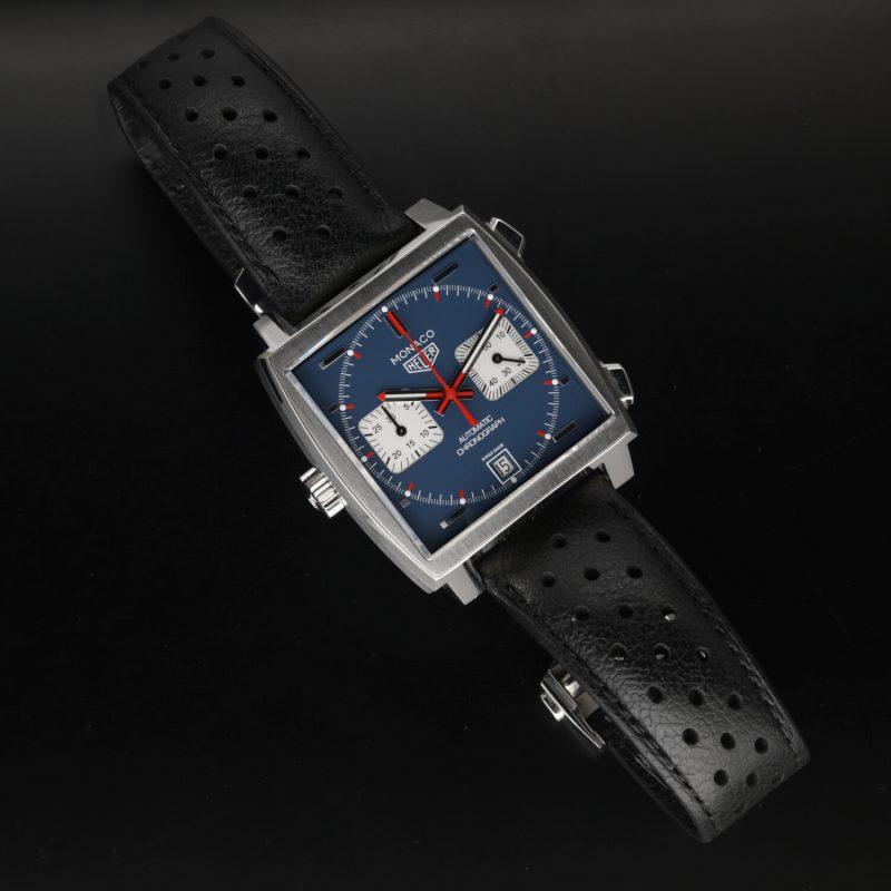 2021 TAG Heuer CAW211P.FC6356 Monaco Steve McQueen, Scatola, Libretto, Garanzia - immagine 11