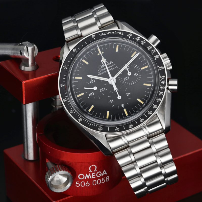 1996 Omega ref. 35905000 Speedmaster Professional Moonwatch Calibre 861, Box+Booklets+Card+Omega Serviced - Image 5