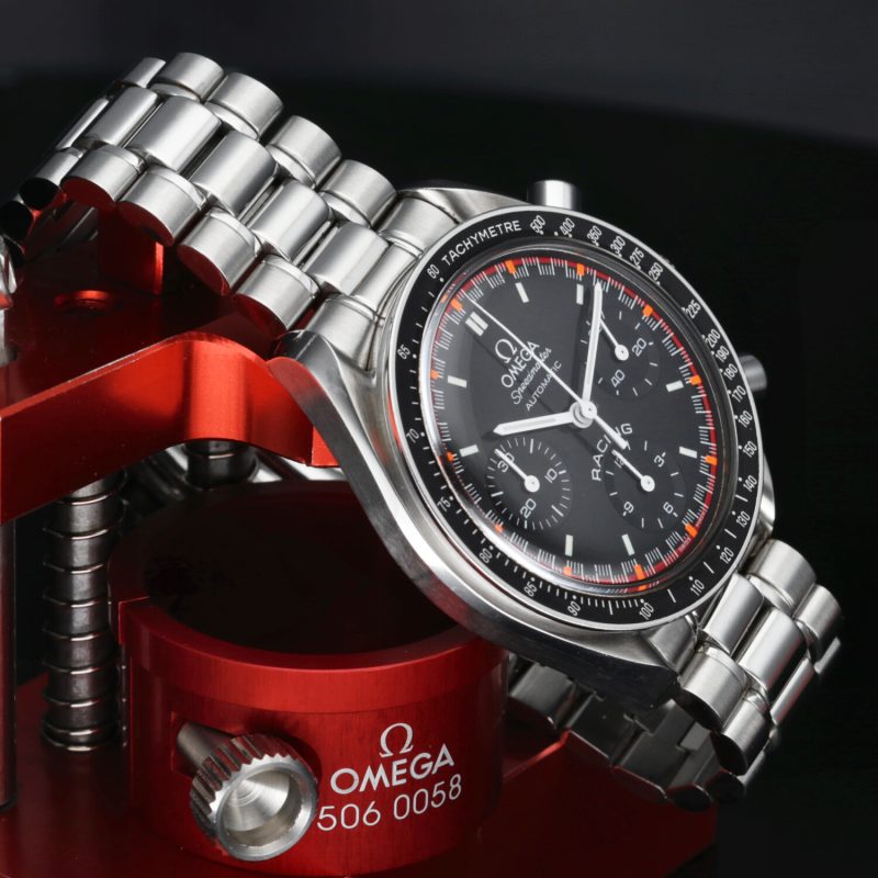 2001 Omega 35185000 Speedmaster Racing Automatico 39 mm. Schumacher Limited, Full-set - immagine 4