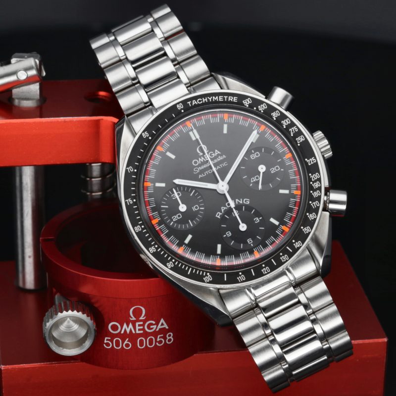 2001 Omega 35185000 Speedmaster Racing Automatico 39 mm. Schumacher Limited, Full-set - immagine 3