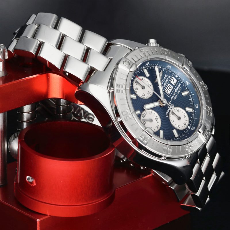 2008 Breitling ref. A13340 Aeromarine SuperOcean Chrono Automatico 42 mm. Scatola, COSC, Libretti, Garanzia - immagine 5