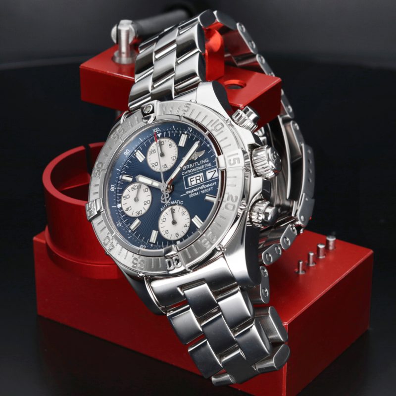 2008 Breitling ref. A13340 Aeromarine SuperOcean Chrono Automatico 42 mm. Scatola, COSC, Libretti, Garanzia - immagine 6