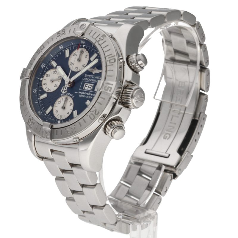 2008 Breitling ref. A13340 Aeromarine SuperOcean Chrono Automatico 42 mm. Scatola, COSC, Libretti, Garanzia - immagine 2