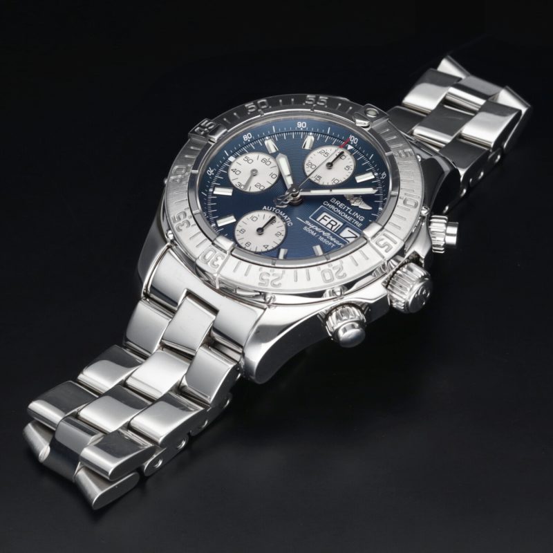 2008 Breitling ref. A13340 Aeromarine SuperOcean Chrono Automatico 42 mm. Scatola, COSC, Libretti, Garanzia - immagine 12