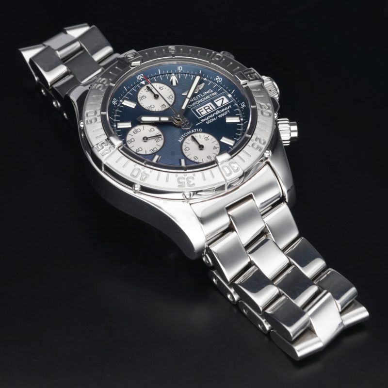 2008 Breitling ref. A13340 Aeromarine SuperOcean Chrono Automatico 42 mm. Scatola, COSC, Libretti, Garanzia - immagine 11