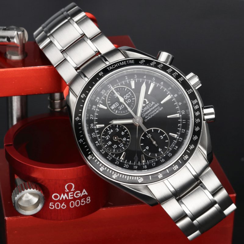 2011 Omega Speedmaster ref. 32205000 Day-Date Automatic 40 mm, Box+Booklet+Cards+Omega Serviced - Image 5