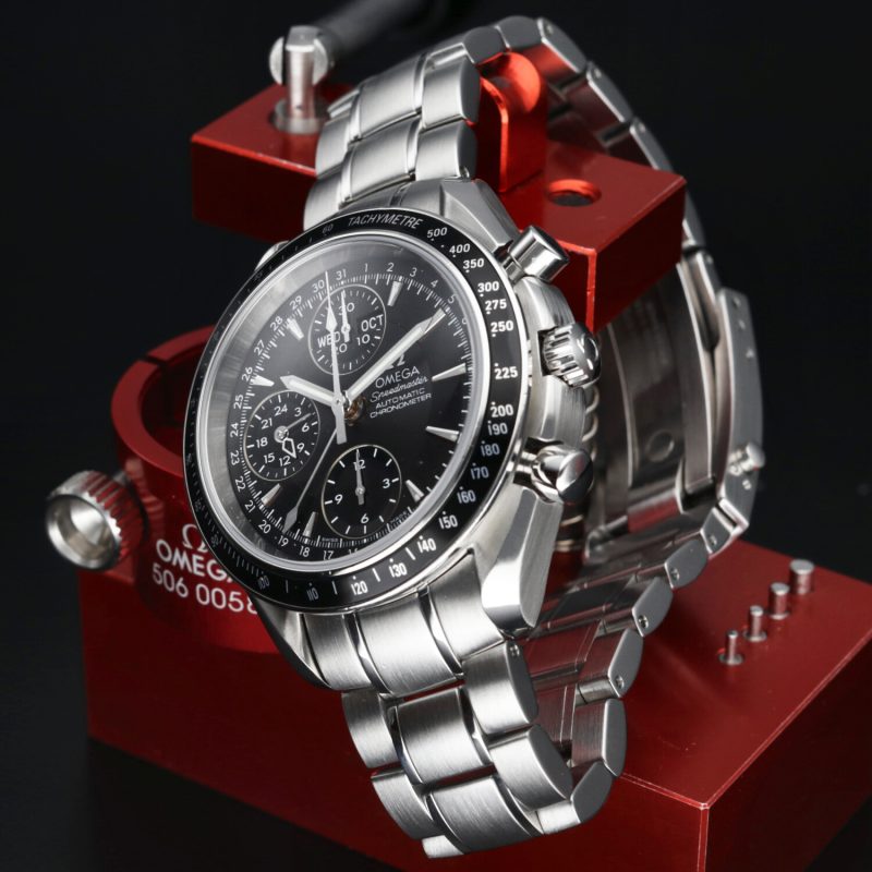 2011 Omega Speedmaster ref. 32205000 Day-Date Automatic 40 mm, Box+Booklet+Cards+Omega Serviced - Image 7