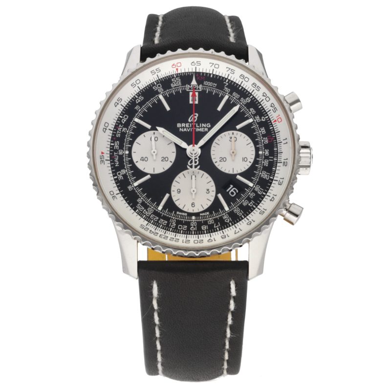 2018 Breitling AB0121211B1X1 Navitimer 1 B01 Chronograph Automatic 43 mm. Box, Booklets, COSC, Card - Image 3