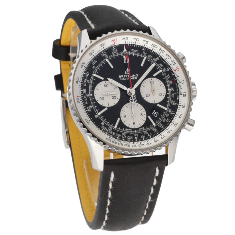 2018 Breitling AB0121211B1X1 Navitimer 1 B01 Chronograph Automatic 43 mm. Box, Booklets, COSC, Card