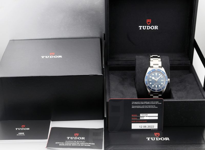 2022 Unpolished Tudor ref. 79030B Black Bay Fifty-Eight Automatic 39 mm. Box, Card - Image 16