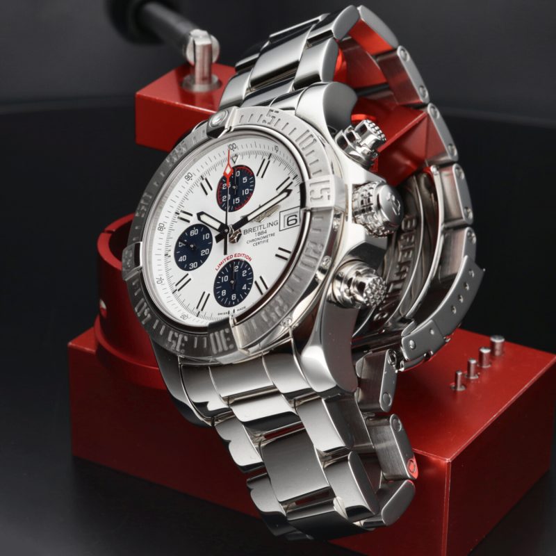 2014 Breitling ref. A133813K/A760 Avenger II Automatico 43 mm. Japan Limited Quadrante Panda, Full-set - immagine 7