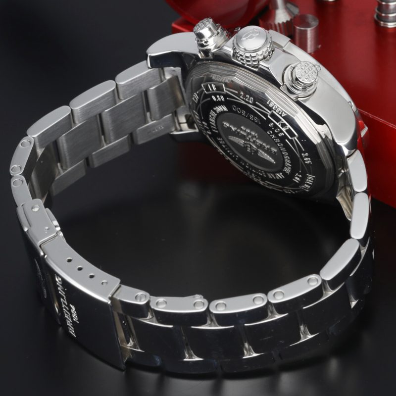 2014 Breitling ref. A133813K/A760 Avenger II Automatico 43 mm. Japan Limited Quadrante Panda, Full-set - immagine 12