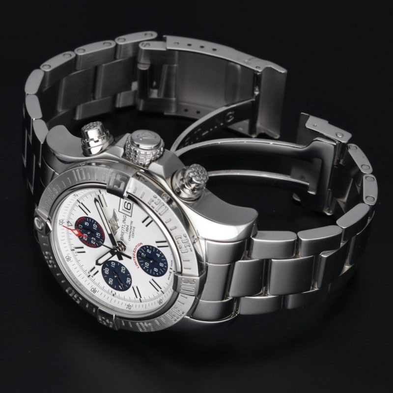 2014 Breitling ref. A133813K/A760 Avenger II Automatico 43 mm. Japan Limited Quadrante Panda, Full-set - immagine 16