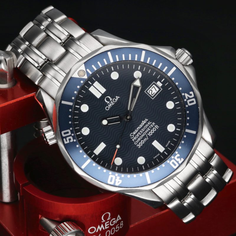 1999 Omega ref. 25318000 Bond Seamaster Diver 300M Automatic 41mm, Box+Booklets+Papers+Omega Serviced - Image 4