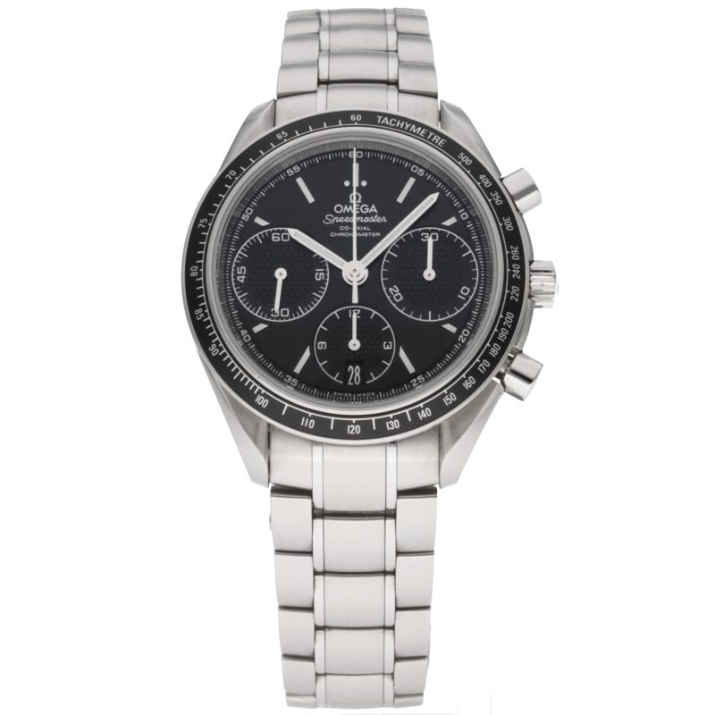 ca. 2019 Omega 32630405001001 Speedmaster Racing Co-Axial Chronograph 40 mm Box, Booklet, Cards - Image 3