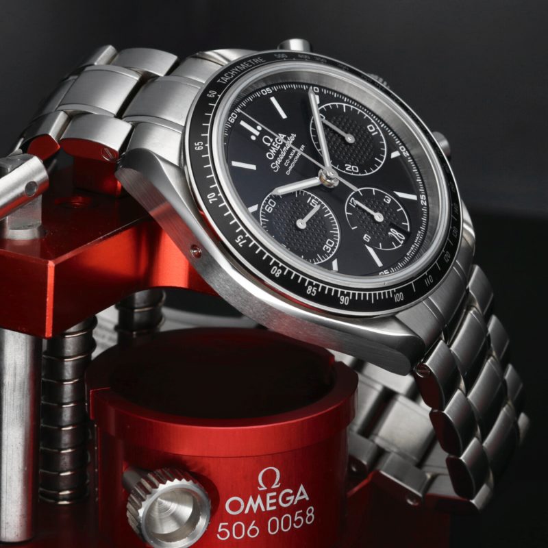 ca. 2019 Omega 32630405001001 Speedmaster Racing Co-Axial Chronograph 40 mm Box, Booklet, Cards - Image 6