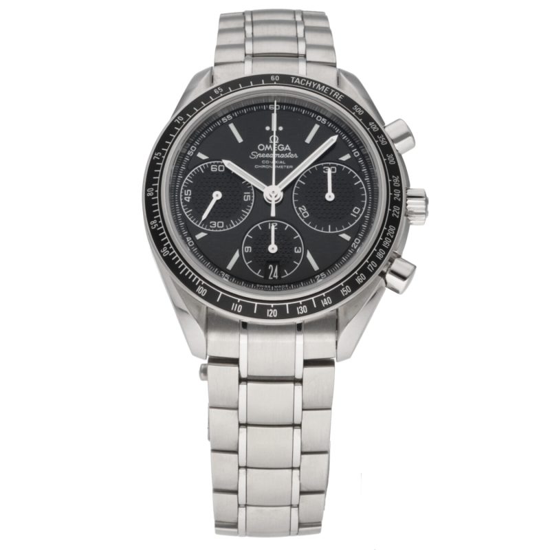 2019 Unpolished Omega 32630405001001 Speedmaster Racing Co-Axial Chronograph 40mm, Box and Cards - Image 3