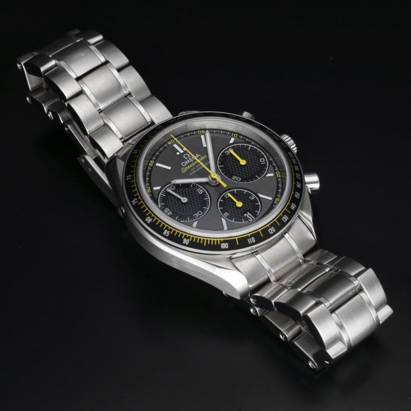 ca. 2020 Unpolished Omega 32630405006001 Speedmaster Racing Co-Axial Chronograph 40 mm, Box+Booklet+Cards - Image 13