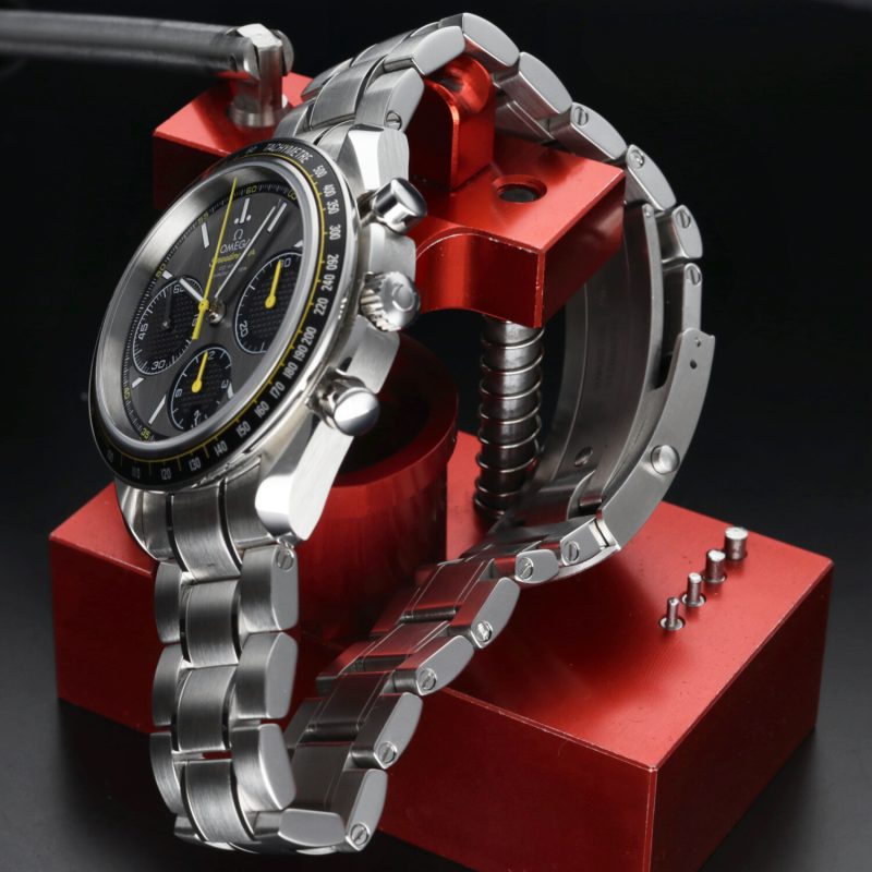 ca. 2020 Unpolished Omega 32630405006001 Speedmaster Racing Co-Axial Chronograph 40 mm, Box+Booklet+Cards - Image 7