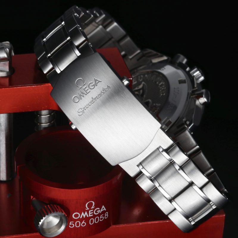 ca. 2020 Unpolished Omega 32630405006001 Speedmaster Racing Co-Axial Chronograph 40 mm, Box+Booklet+Cards - Image 8