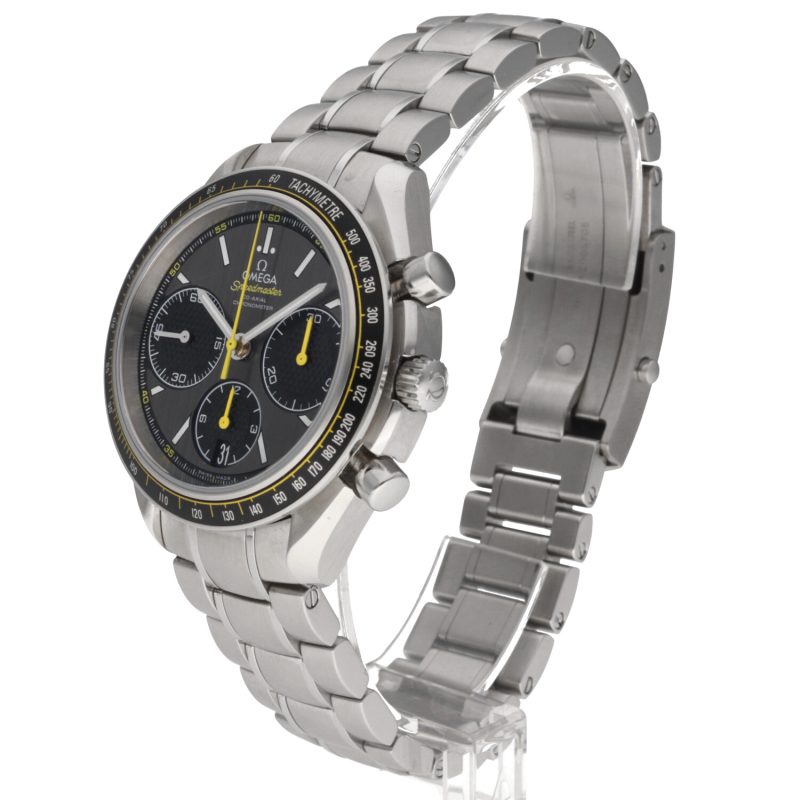 ca. 2020 Unpolished Omega 32630405006001 Speedmaster Racing Co-Axial Chronograph 40 mm, Box+Booklet+Cards - Image 2