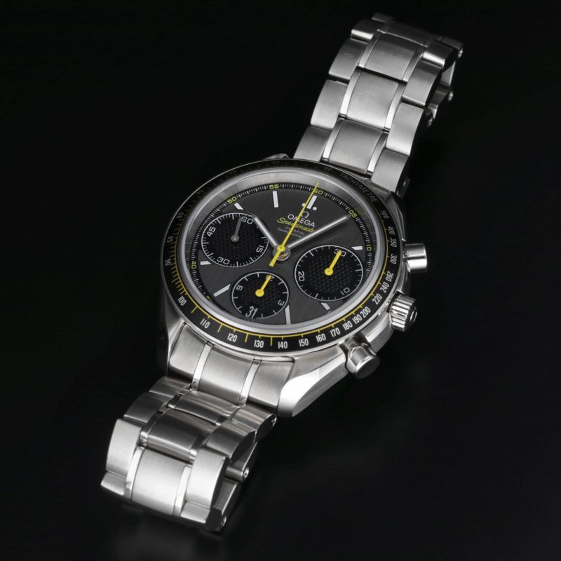 ca. 2020 Unpolished Omega 32630405006001 Speedmaster Racing Co-Axial Chronograph 40 mm, Box+Booklet+Cards - Image 14