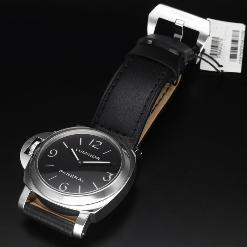 2009 Nuovo, Condizioni NOS, Panerai PAM00219 Luminor Base Destro Carica Manuale 44mm.  Full-set - immagine 12