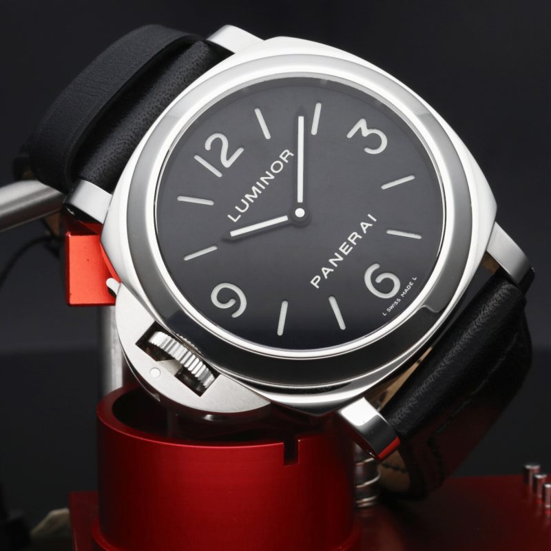 2009 Nuovo, Condizioni NOS, Panerai PAM00219 Luminor Base Destro Carica Manuale 44mm.  Full-set - immagine 4