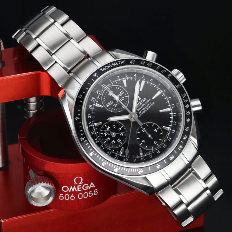 2019 NOS, Mai Indossato Omega ref. 32205000 Speedmaster Automatico Day-Date/Triple Date 40 mm. Full-set - immagine 5