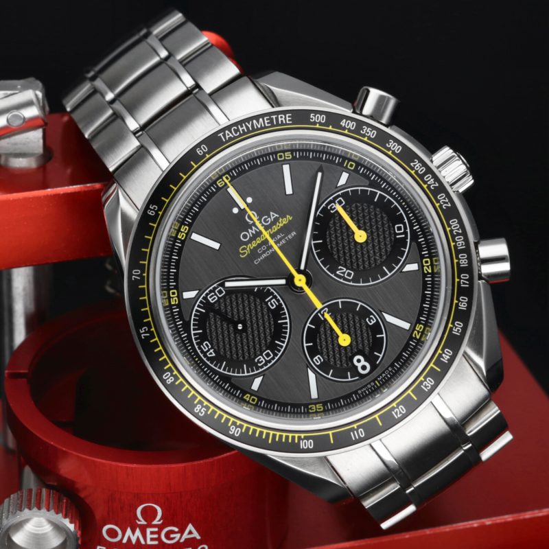 2019 Unpolished Omega 32630405006001 Speedmaster Racing Co-Axial Chronograph 40 mm. Full-set - Image 5