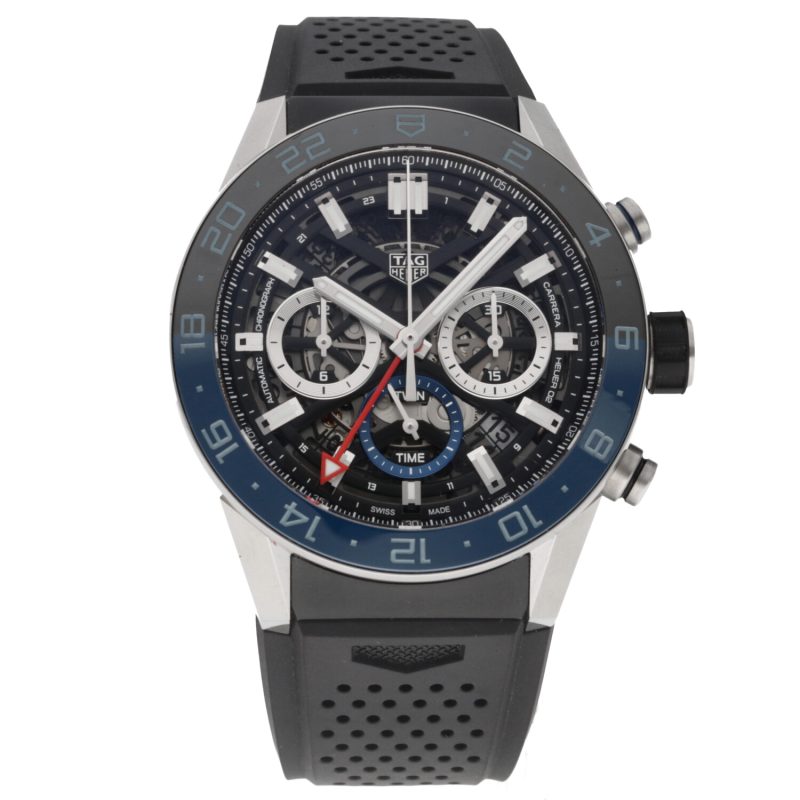 2022 TAG Heuer CBG2A1Z.FT6157 Carrera Calibre Heuer 02 GMT, Full-set - Image 3