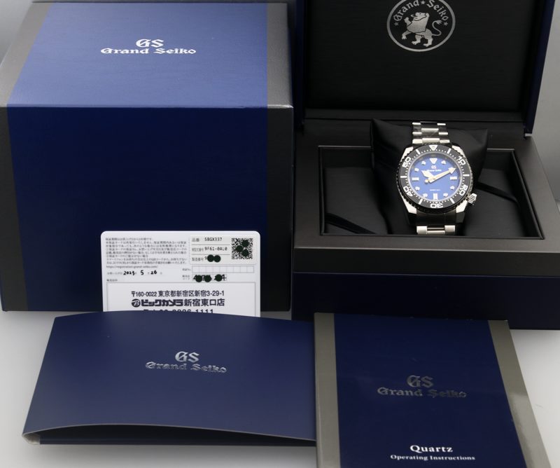 2023 New, Stickered, Grand Seiko ref. SBGX337 Divers Sport Collection Quartz 43,6 mm. Full-set - Image 16