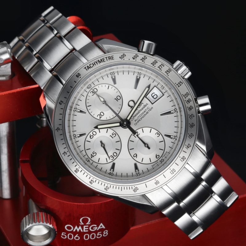 ca. 2008 Unpolished Omega ref. 32113000 Speedmaster Date Automatic 40 mm. Full-set - Image 5