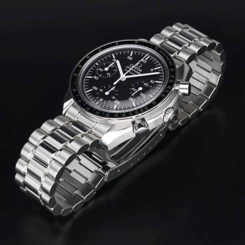 ca. 2010 Omega ref. 35105000 Speedmaster Automatic Reduced 39 mm. Box+Booklet+Cards+Omega Serviced - Image 14