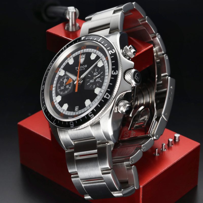 ca. 2015 Unpolished Tudor ref. 70330N Heritage Chrono Automatic 42 mm. - Image 7