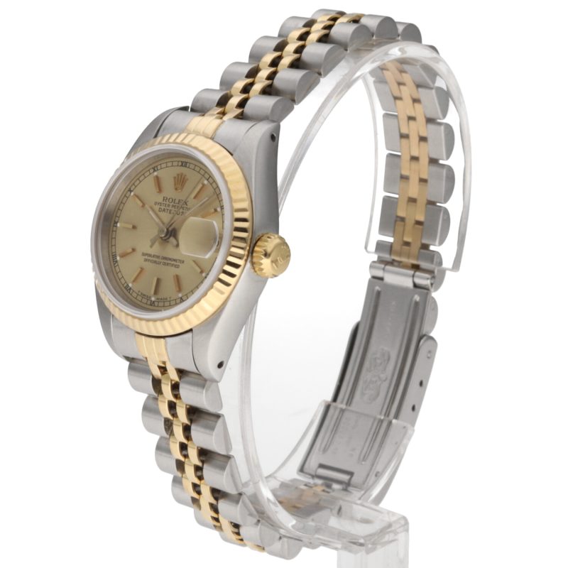 1987 Rolex Lady Datejust ref. 69173 Automatico Oro e Acciaio 26mm. Full-set, Revisionato! - immagine 2