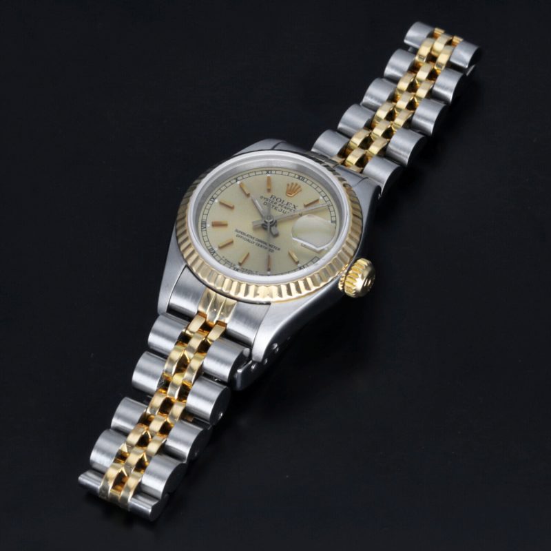 1987 Rolex Lady Datejust ref. 69173 Automatico Oro e Acciaio 26mm. Full-set, Revisionato! - immagine 14