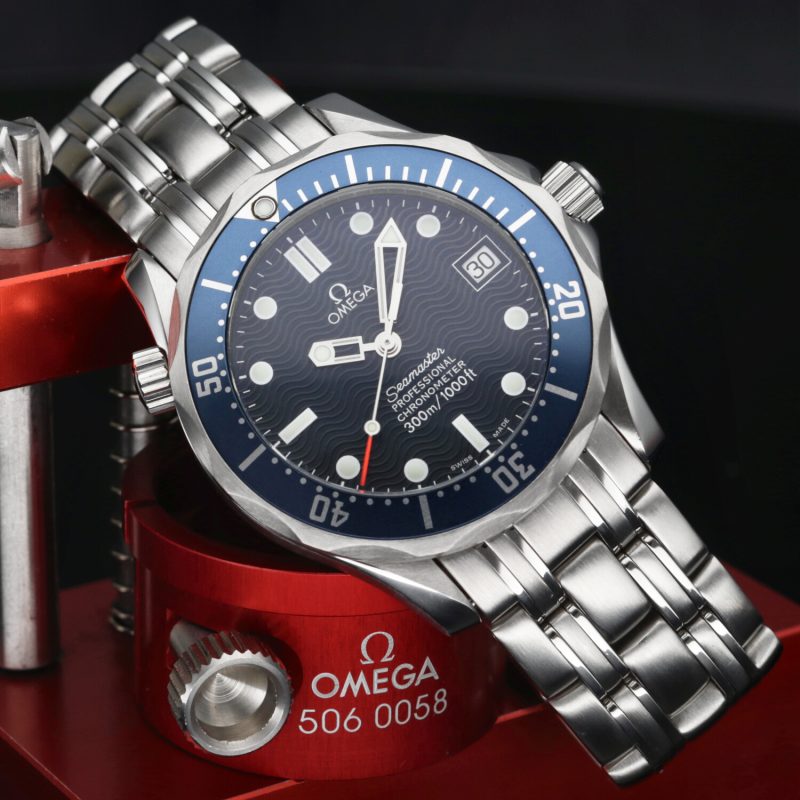 2000 ca. Omega ref. 25518000 Bond Seamaster 300M Automatcio 36 mm. Scatola e Garanzia - immagine 4