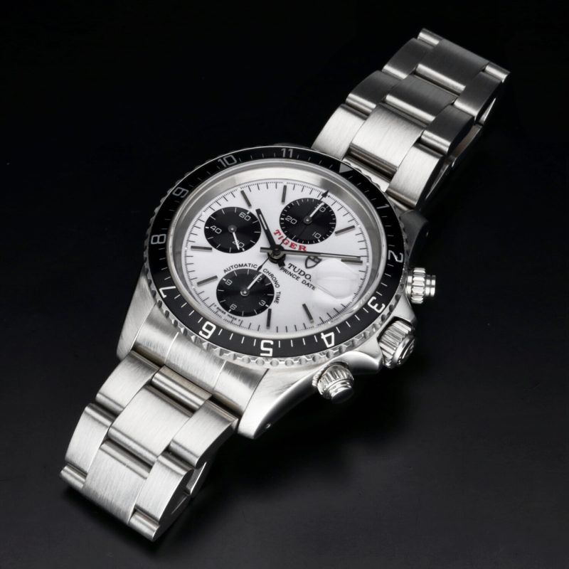 1997 Tudor "Tiger" ref. 79270 Chronograph Prince Date Small Block Panda "Porcelain" Dial,  Box and Papers - Image 14