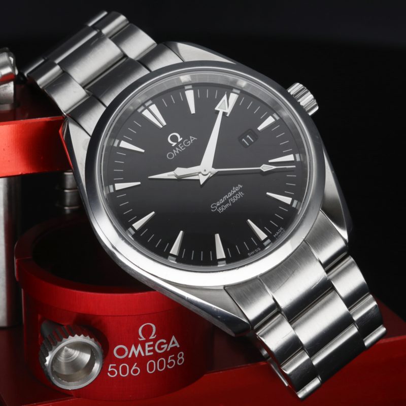 2000 Mai Lucidato Omega ref. 25175000 Seamaster Aqua Terra Quarzo 39.2mm Full-set - immagine 5