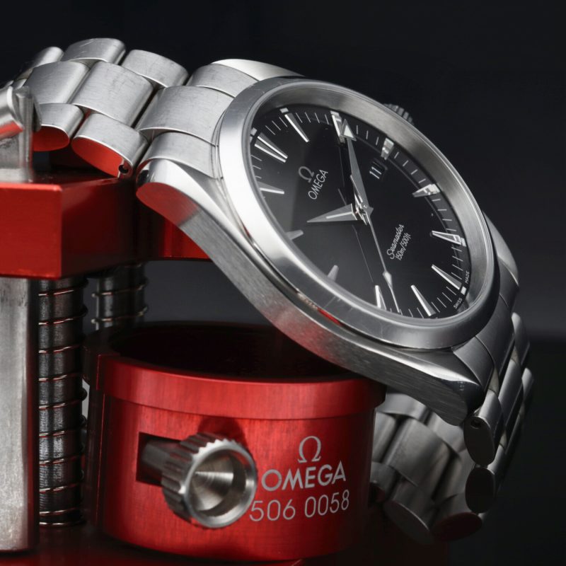 2000 Mai Lucidato Omega ref. 25175000 Seamaster Aqua Terra Quarzo 39.2mm Full-set - immagine 6