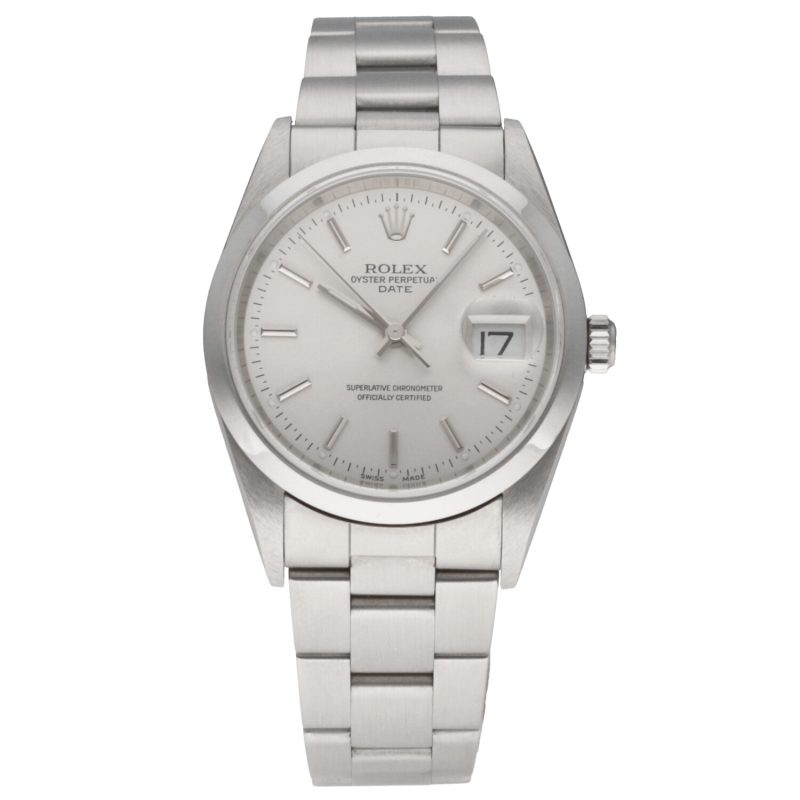 2001 Rolex ref. 15200 Oyster Perpetual Date 34 mm. Box and Papers - Image 3